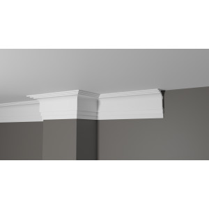 Карниз из дюрополимера DD515 Decor-Dizayn - Плинтус потолочный Карниз из дюрополимера DD515 Decor-Dizayn - Плинтус потолочный
